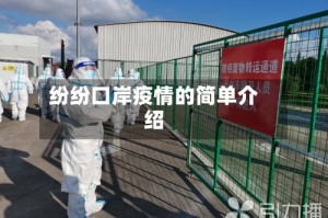 纷纷口岸疫情的简单介绍