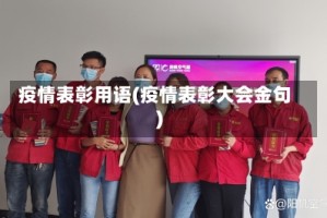 疫情表彰用语(疫情表彰大会金句)