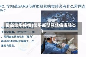 最新武平疫情(武平新型冠状病毒肺炎)