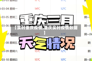 【实时重庆疫情,重庆实时疫情数据】