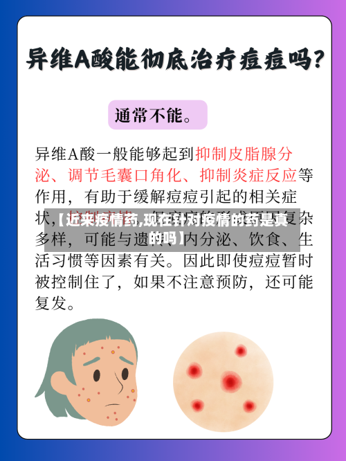 【近来疫情药,现在针对疫情的药是真的吗】-第2张图片