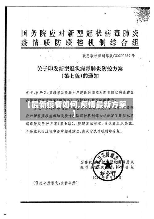【最新疫情如何,疫情最新方案】-第1张图片