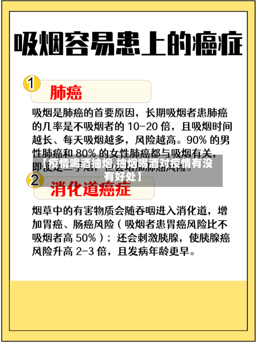 【疫情喝酒抽烟,抽烟喝酒对疫情有没有好处】-第1张图片
