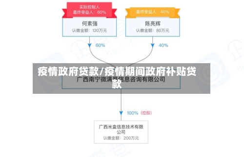 疫情政府贷款/疫情期间政府补贴贷款-第2张图片