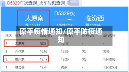 原平疫情通知/原平防疫通知-第3张图片